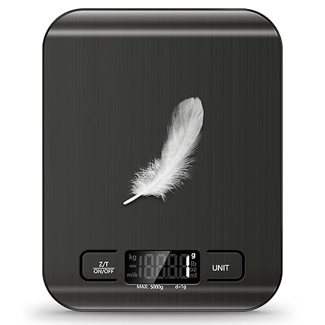 Digital Kitchen Scale Black